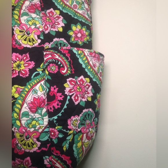 VERA BRADLEY PETAL PAISLEY TOTE BAG - Picture 3 of 9